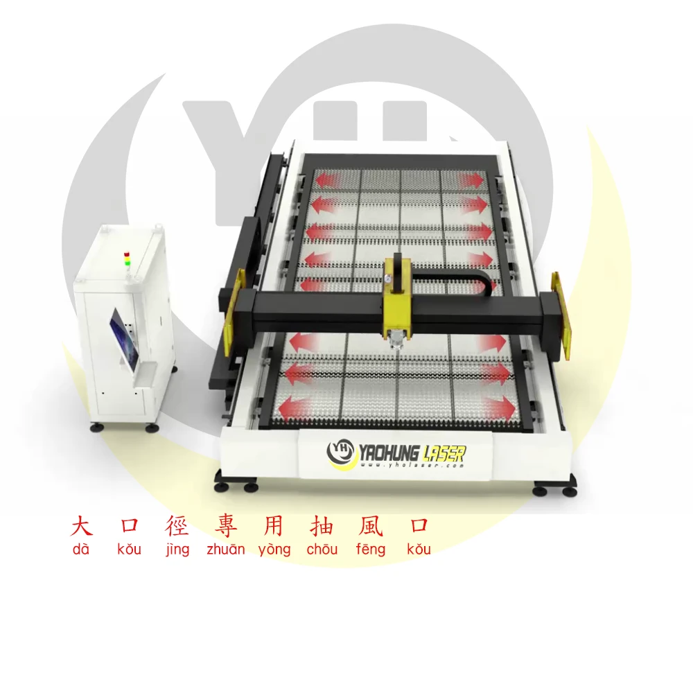 LargeFloor-TrackCuttingMachinewithLarge-DiameterDedicatedExhaustPort