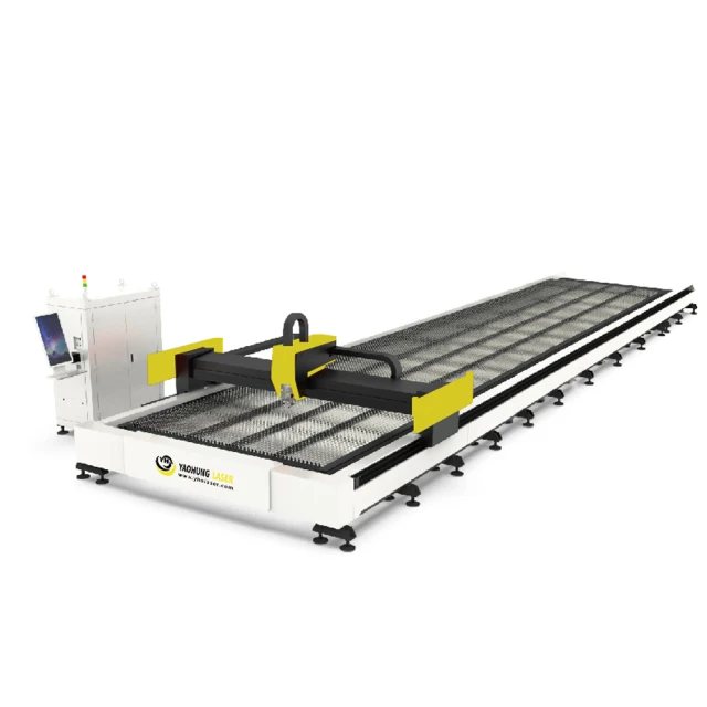 large-sheet-metal-cutting-machine-floor-track