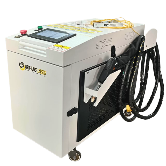 Handheld fiber optic continuous laser welding machine