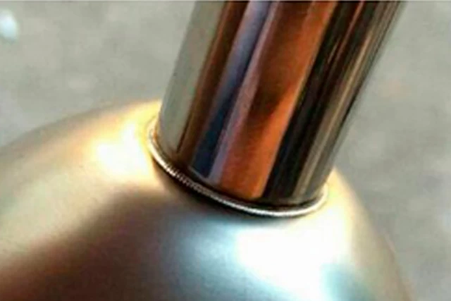 dual wire feed handheld laser welding machine sample 3