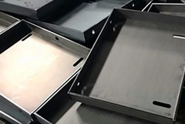 dual wire feed handheld laser welding machine sample 6