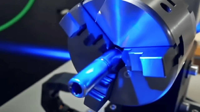 YAG multi-axis welding machine path and tube demo