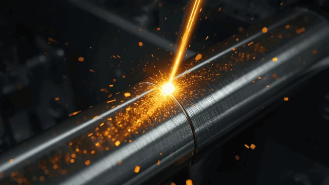 Fiber laser automatic welding machine multi-axis precision demo