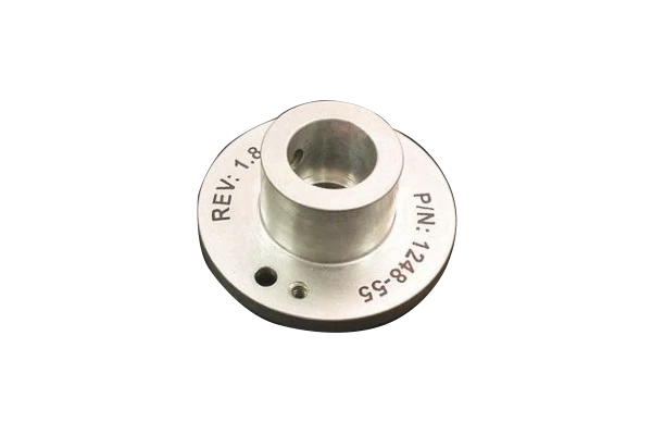 laser engraved serial number on precision hardware