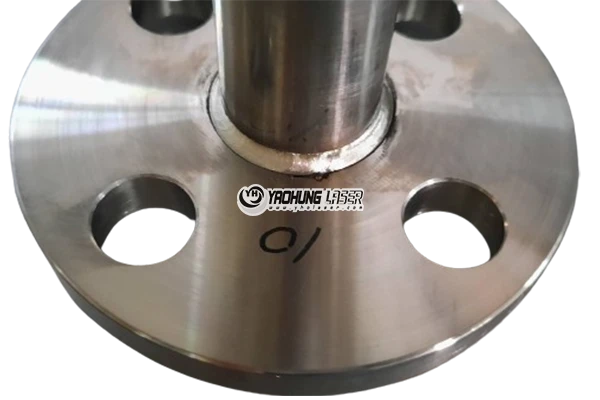 pipe flange laser welding sample