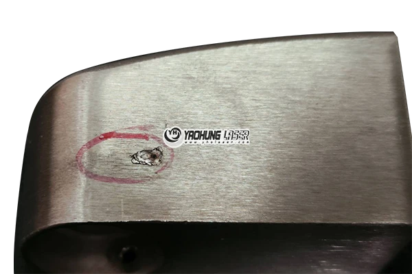 laser repair welding steel block