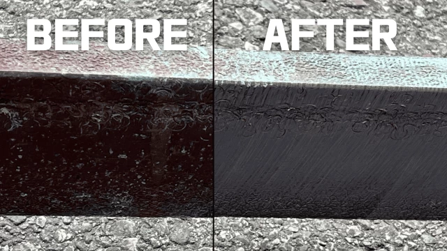 戶外設備雷射除鏽對比縮圖